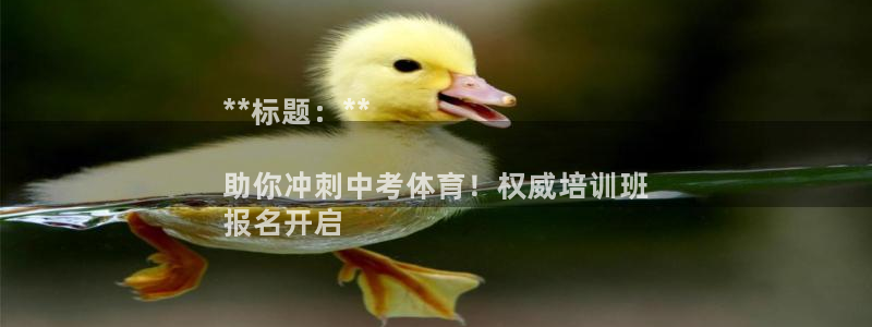 焦点娱乐跨服：**标题：**

助你冲刺中考体育！权