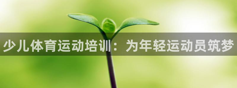 焦点娱乐传媒有限公司是干嘛的啊：少儿体育运动培训：为